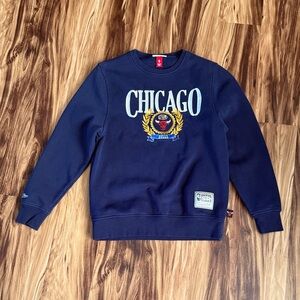 Chicago Bulls Mitchell & Ness Fleece Pullover